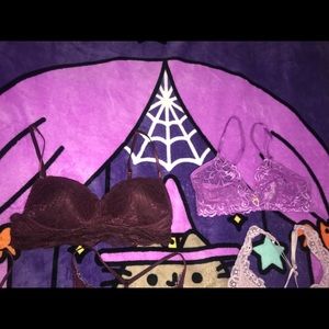 Bralettes $10 each or $15 for both.